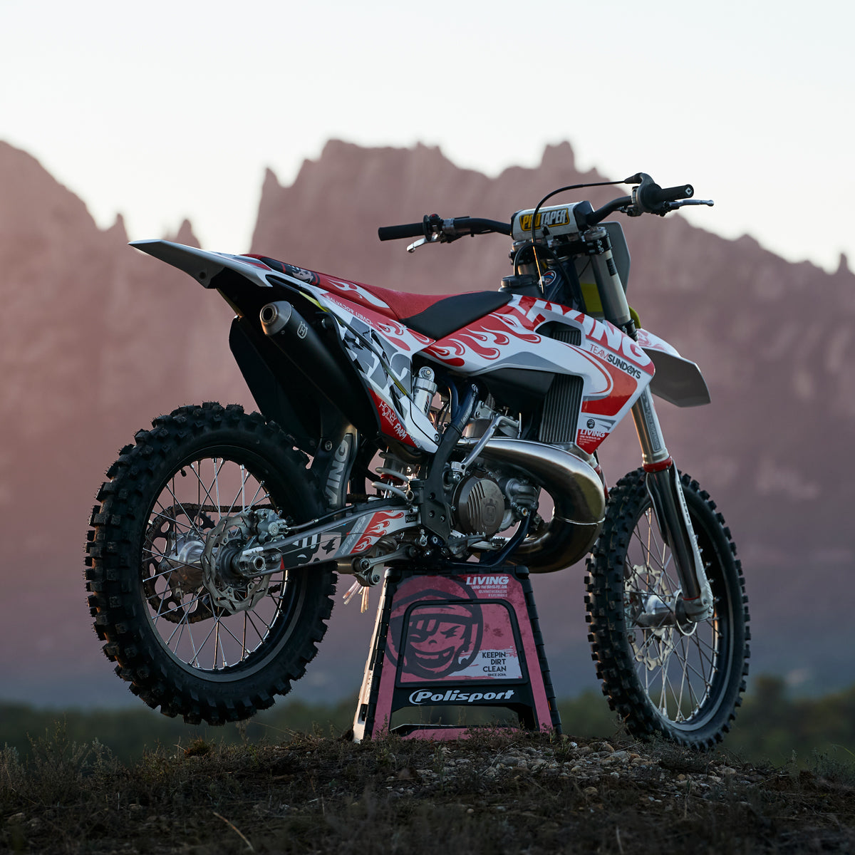 TS Replica Graphics Kit"Flames"