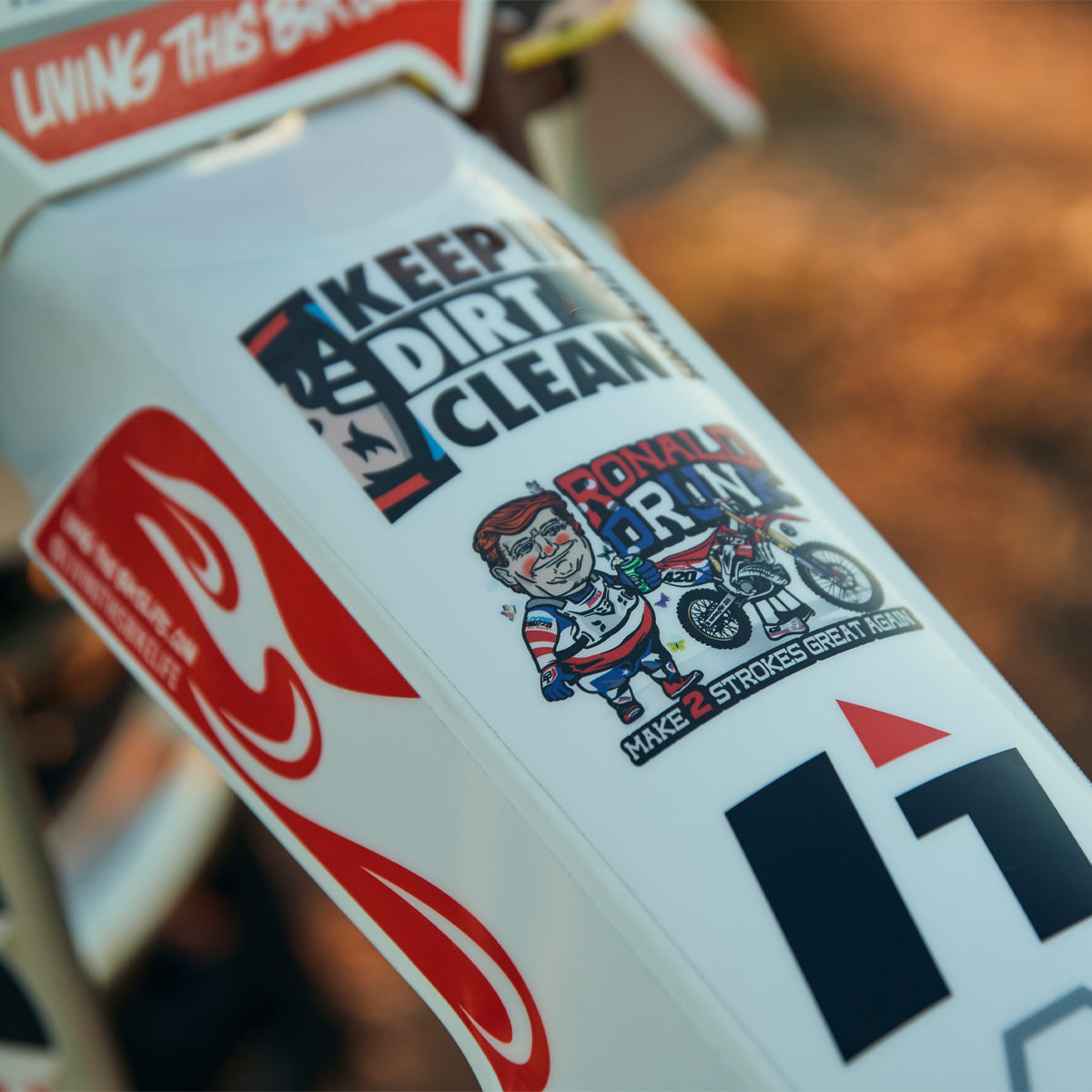 TS Replica Graphics Kit"Flames"
