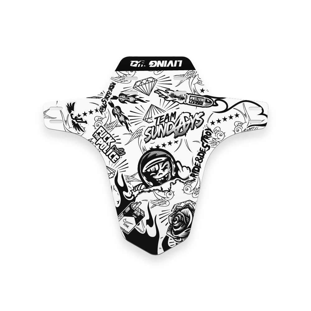 Mud Guard Bike "Ride & Destroy"