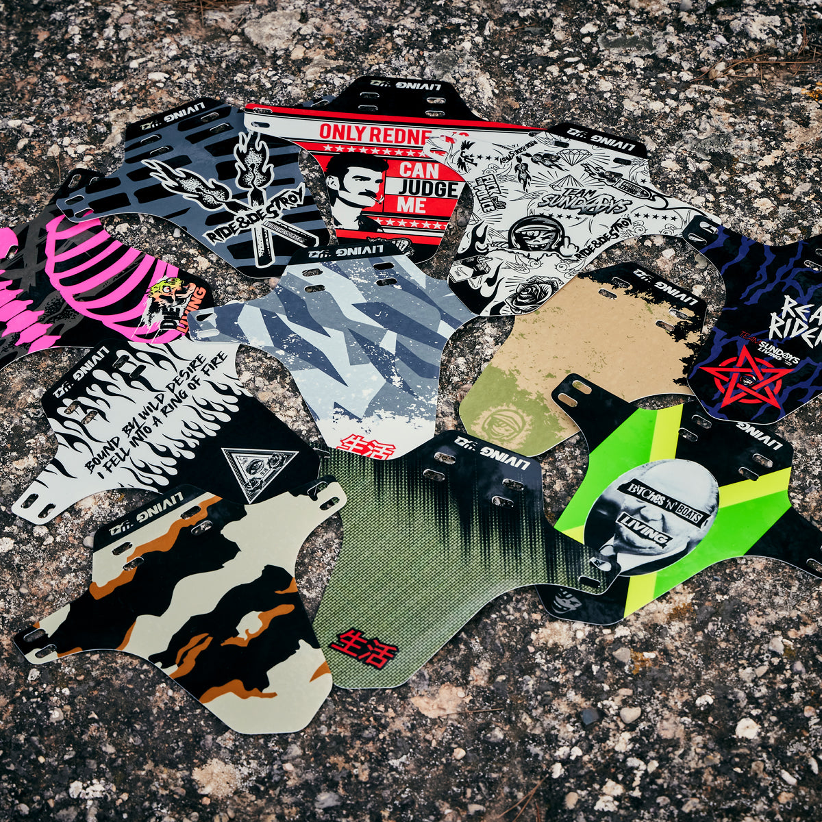 Mud Guard Bike "Japan Tunning"