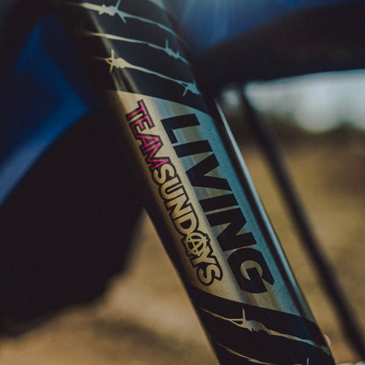 Fork Wrap Sticker kit "Satan Is My Friend"