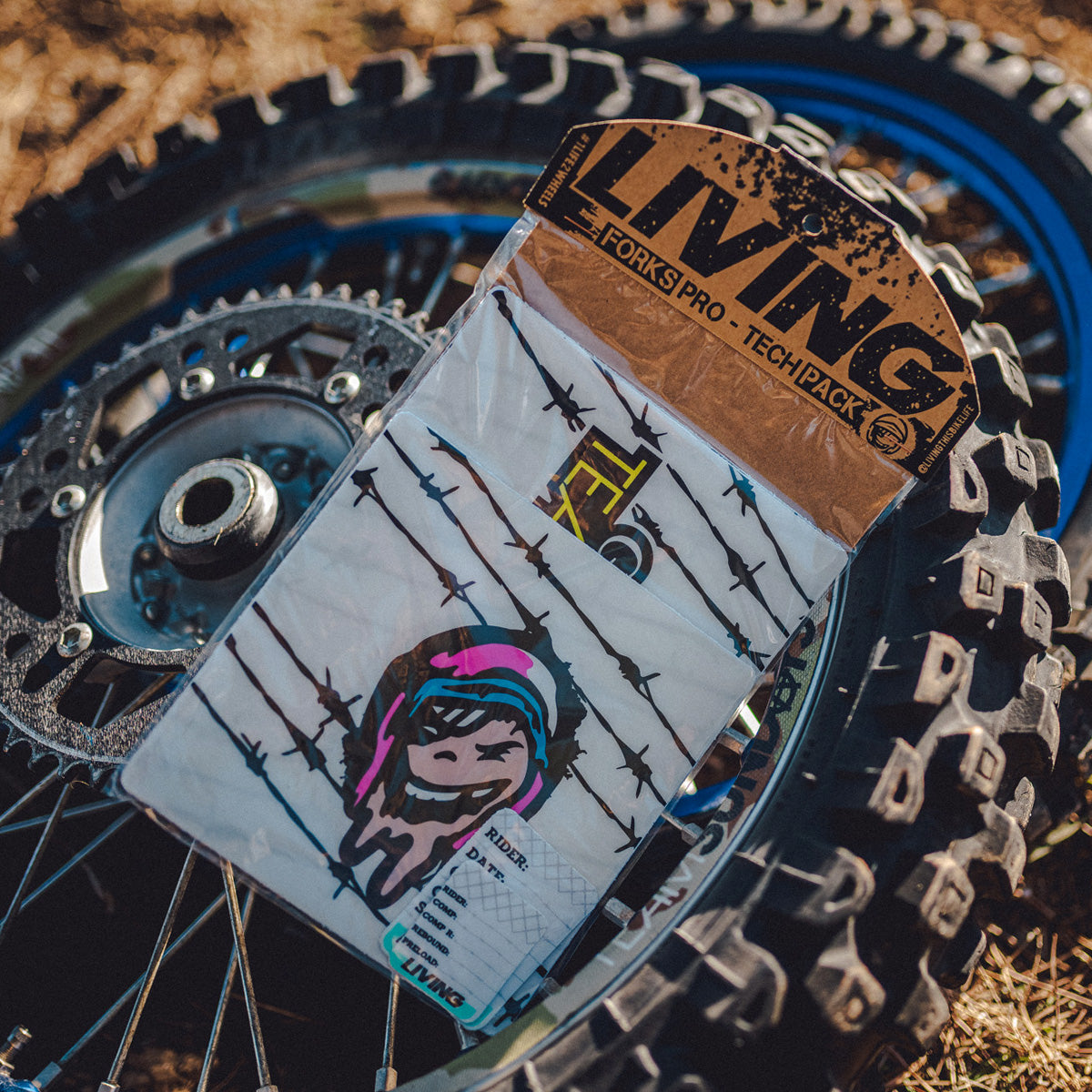Fork Wrap Sticker kit "Sundayer"
