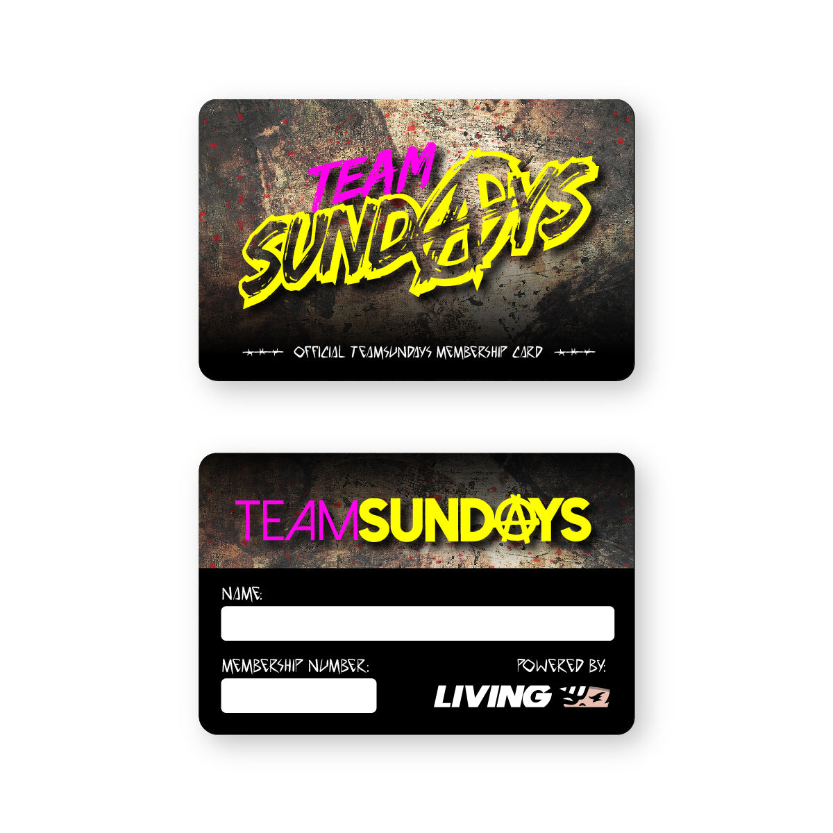 Teamsundays Membership Card