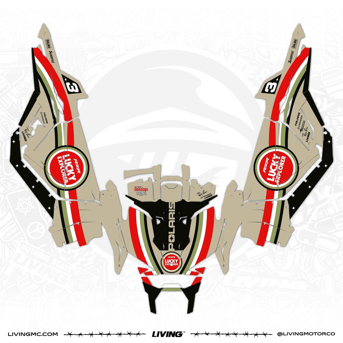 Polaris Graphics Kit "Lucky Explorer"