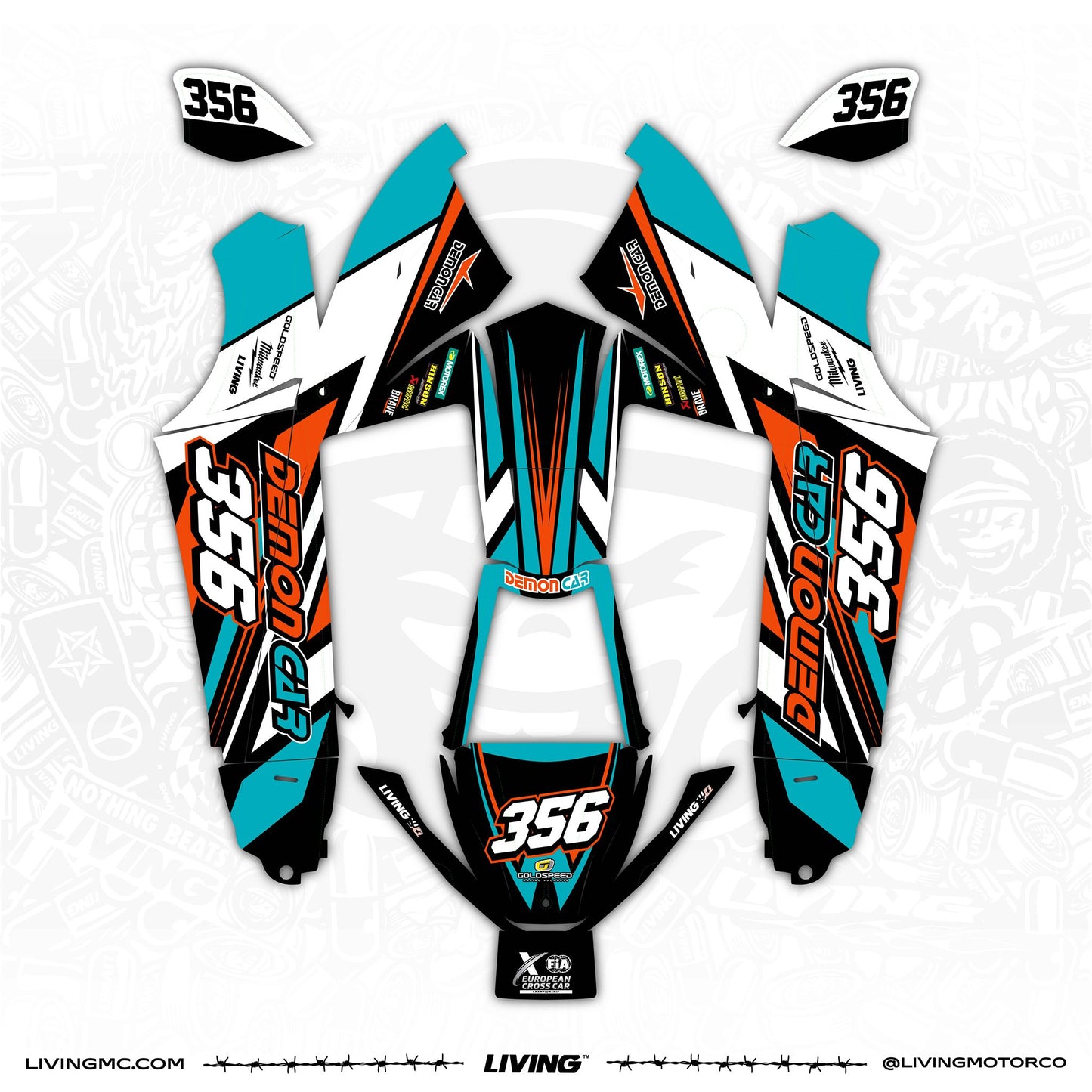 Demoncar Graphics Kit "Mind Of The Demon"