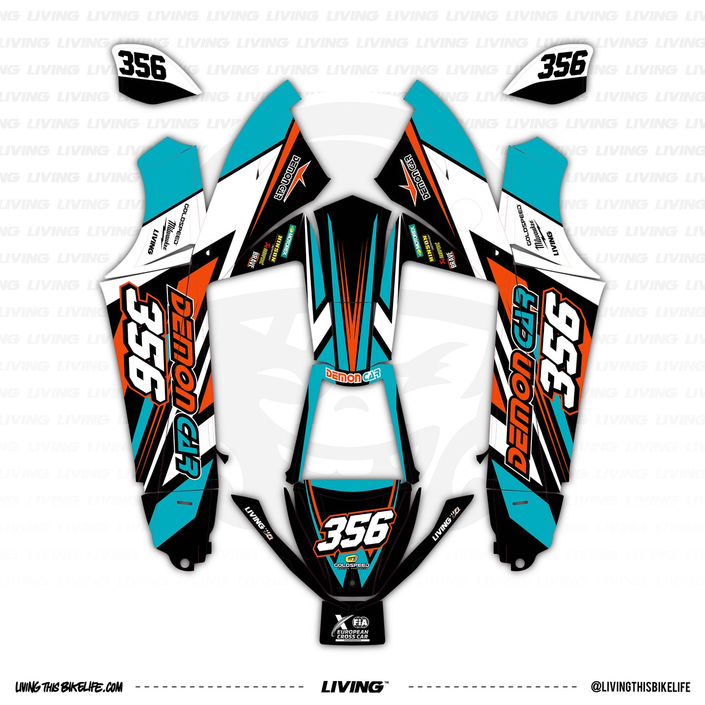 Demoncar Graphics Kit "Mind Of The Demon"