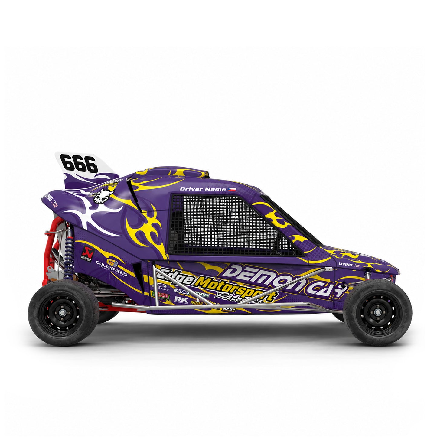 Demoncar Graphics Kit "Tribal Skull"