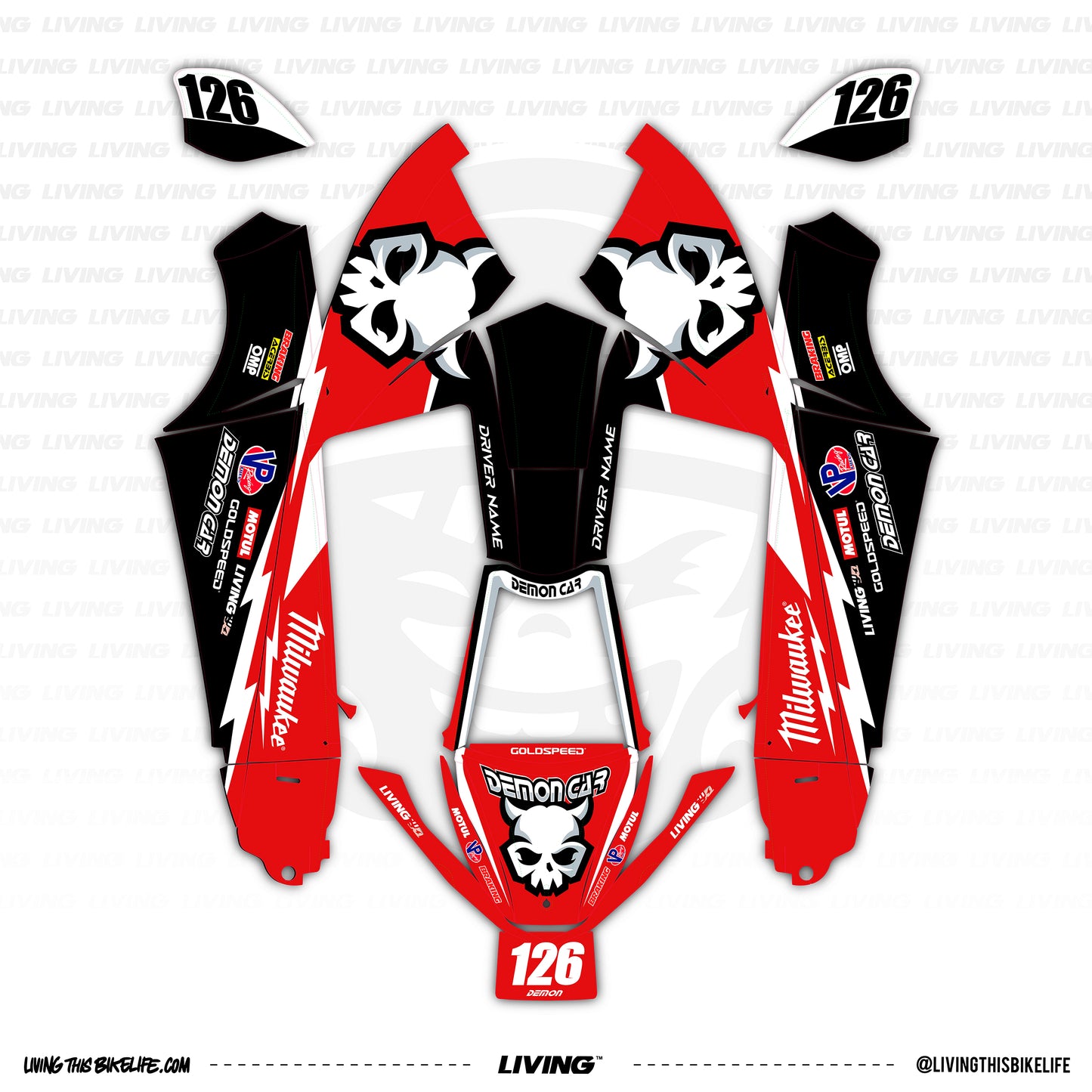 Demoncar Graphics Kit "Zar"