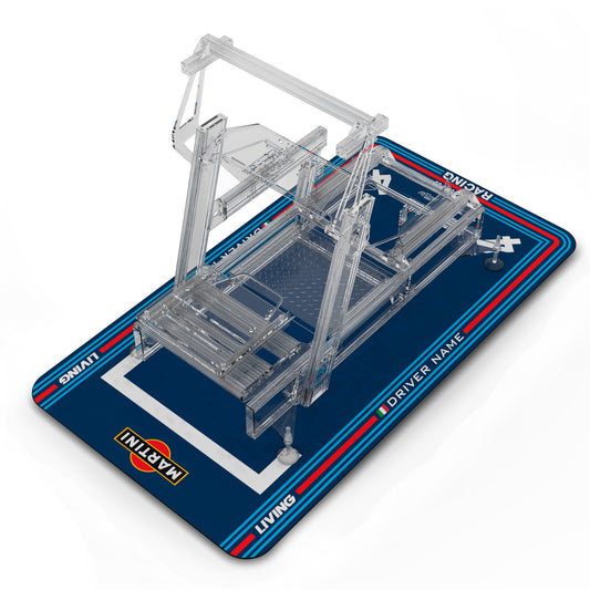 Floor Mat Graphic Kit – "Martini Racing"