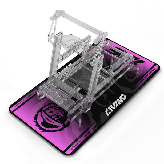 Floor Mat Graphic Kit – "Pink Performance"