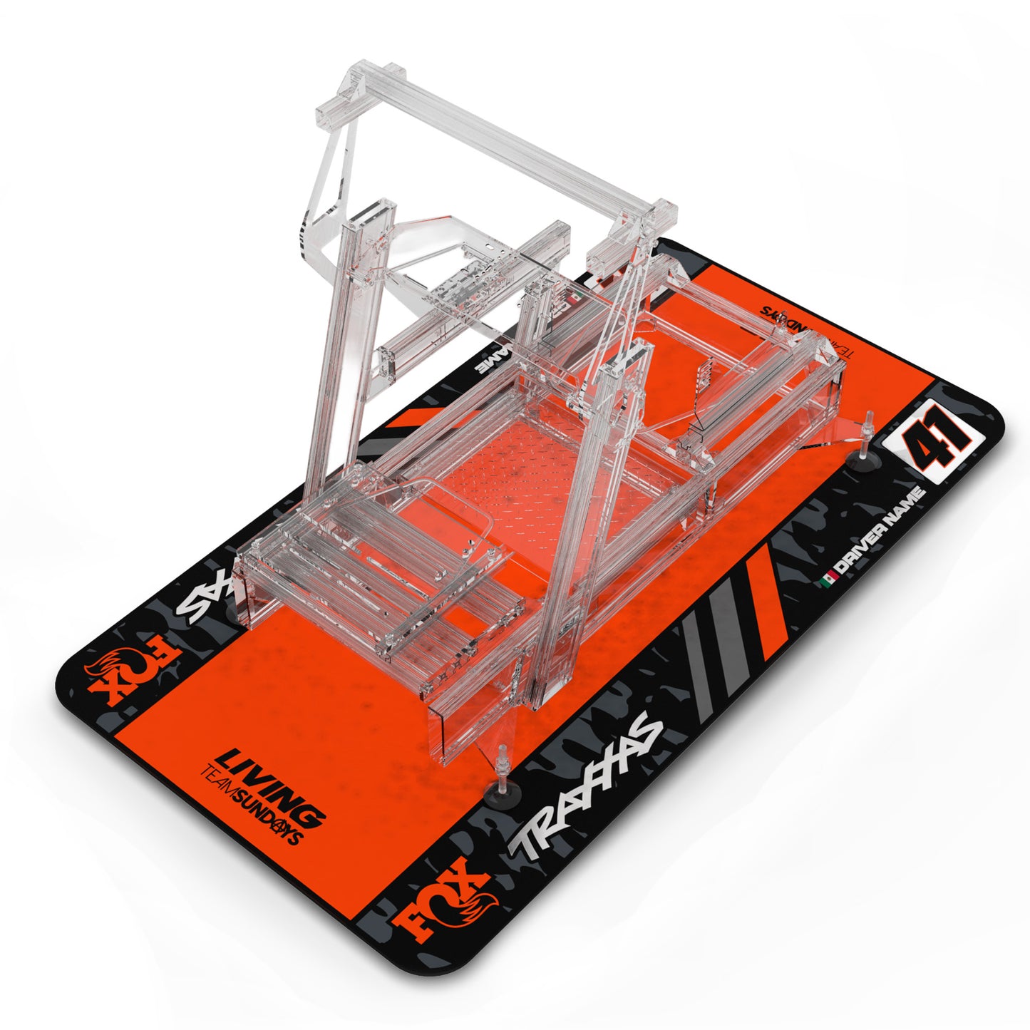 Floor Mat Graphic Kit – "Desert Race"