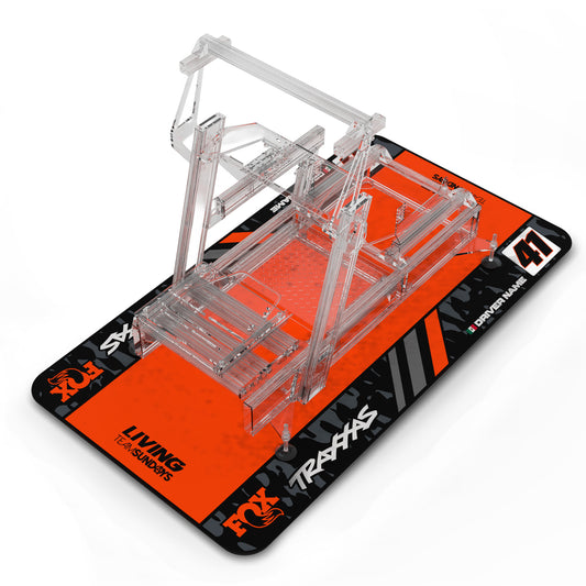 Floor Mat Graphic Kit – "Desert Race"