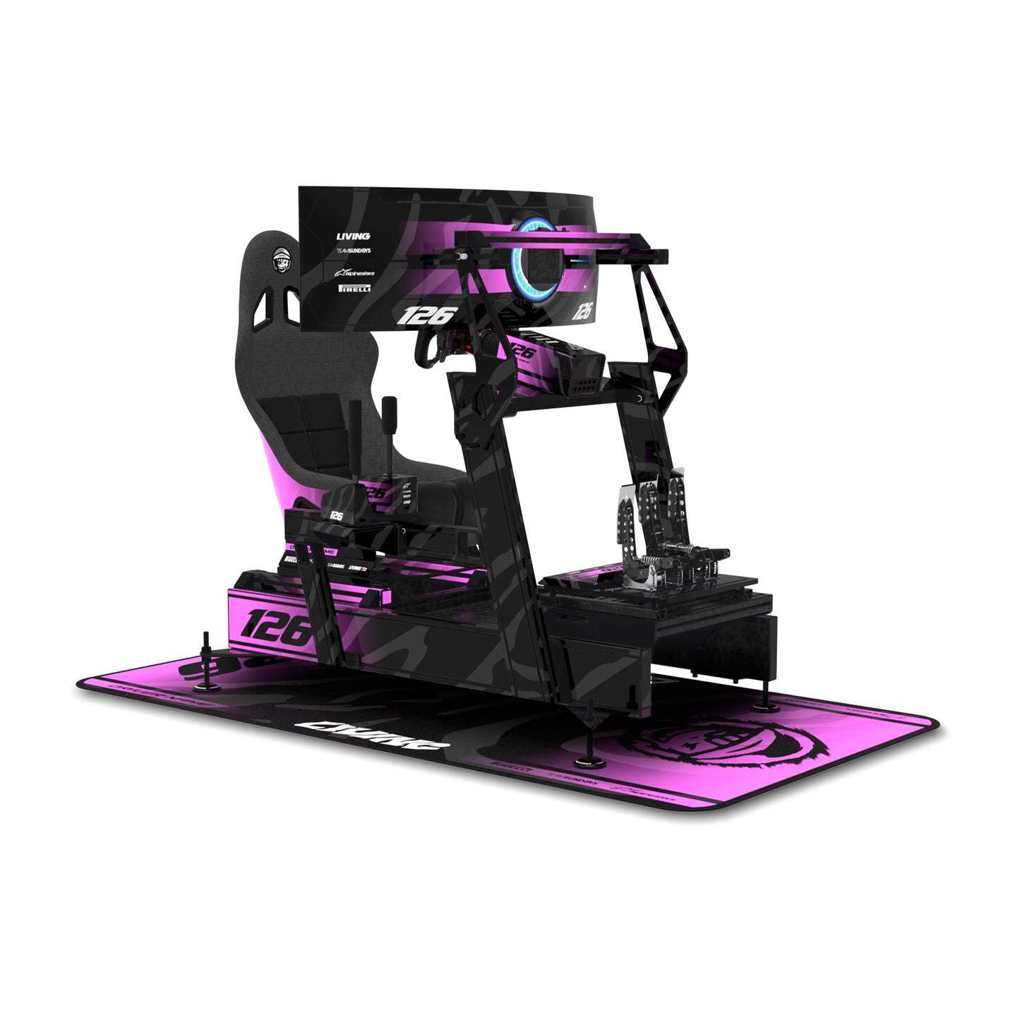 Full Setup Graphic Kit - "Pink Performance"