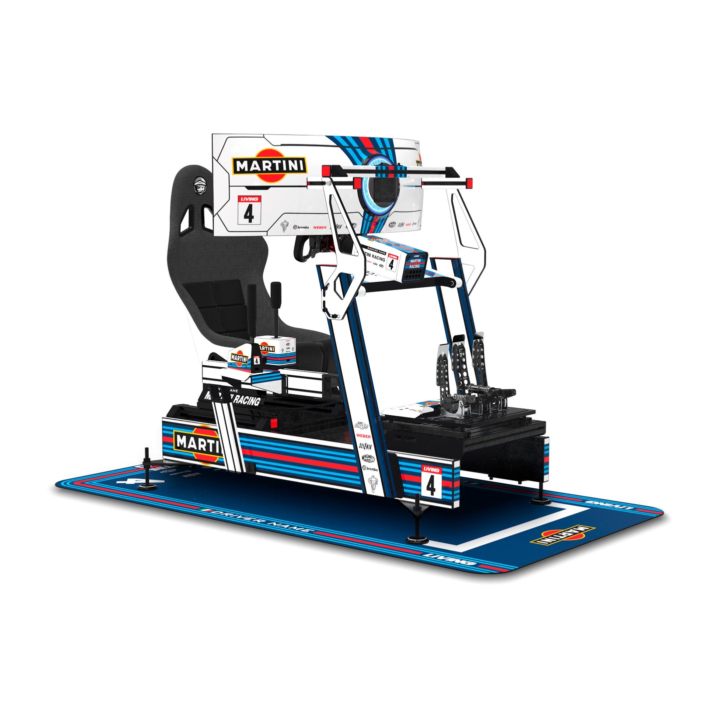 Full Setup Graphic Kit - "Martini Racing"