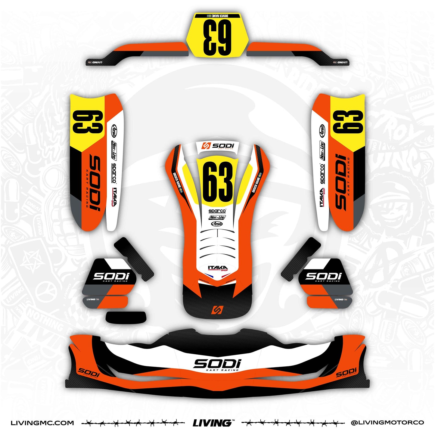 Sodi Kart Graphics Kit "SodiProRace"