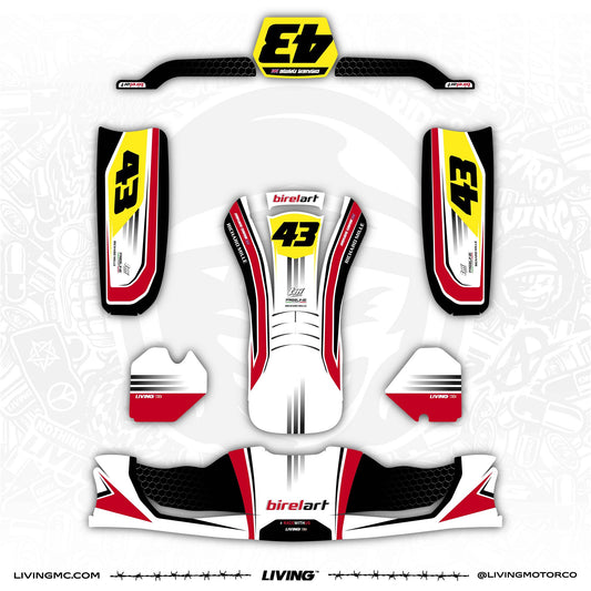 Birel ART Kart Graphics Kit "McCoy"