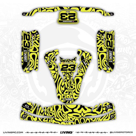 Lando Norris Kart Graphics Kit "Beast"