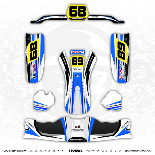 Birel ART Kart Graphics Kit "Maniac"