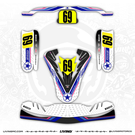 Kosmic Kart Graphics Kit "StarLine"