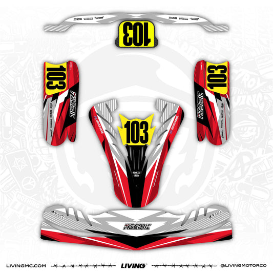 Kosmic Kart Graphics Kit "Tartar"
