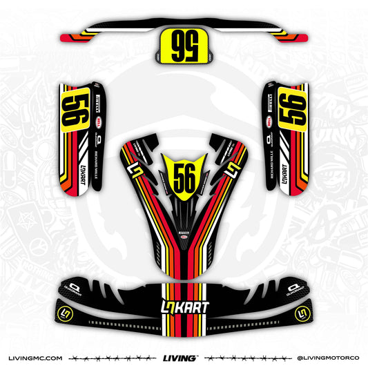 Lando Norris Kart Graphics Kit "Unknown"