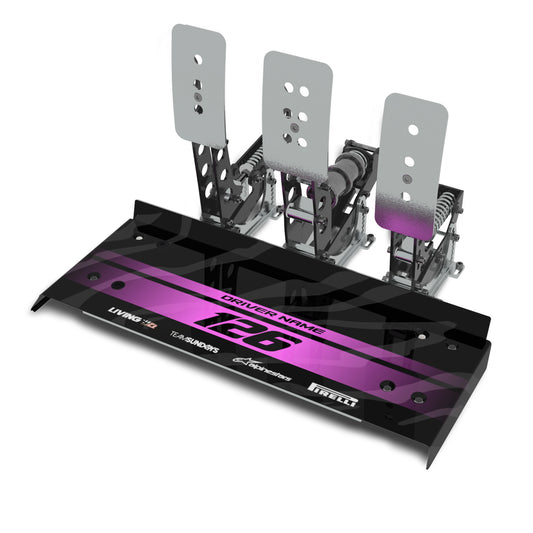 Pedal Graphic Kit – "Pink Performance"