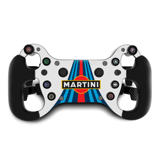 Steering Wheel Graphic Kit – "Martini Racing"
