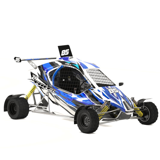 Speedcar Xtrem Graphics Kit "Blue Ray"