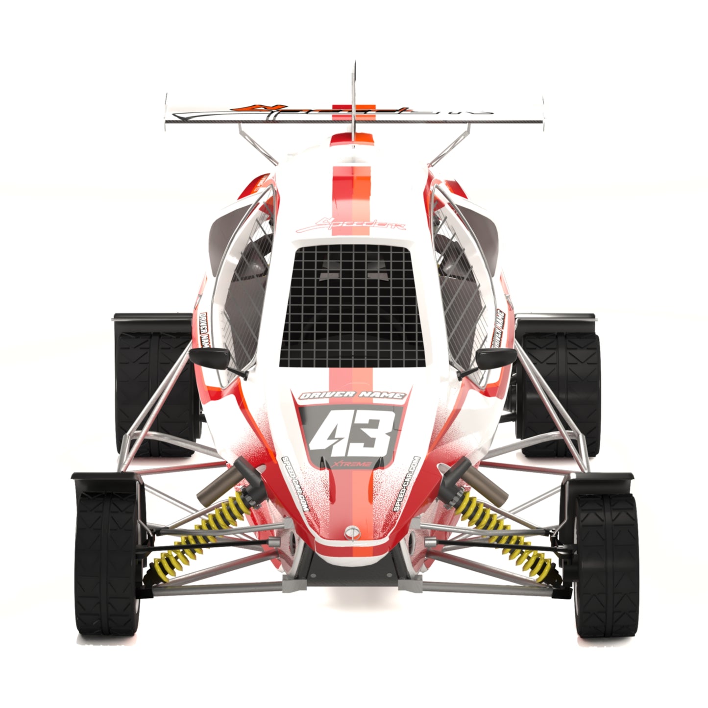 Kit graphique Speedcar Xtrem « Ruban rouge »