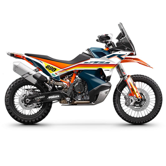 KTM Adventure 790/890 Graphics Kit "Drag"