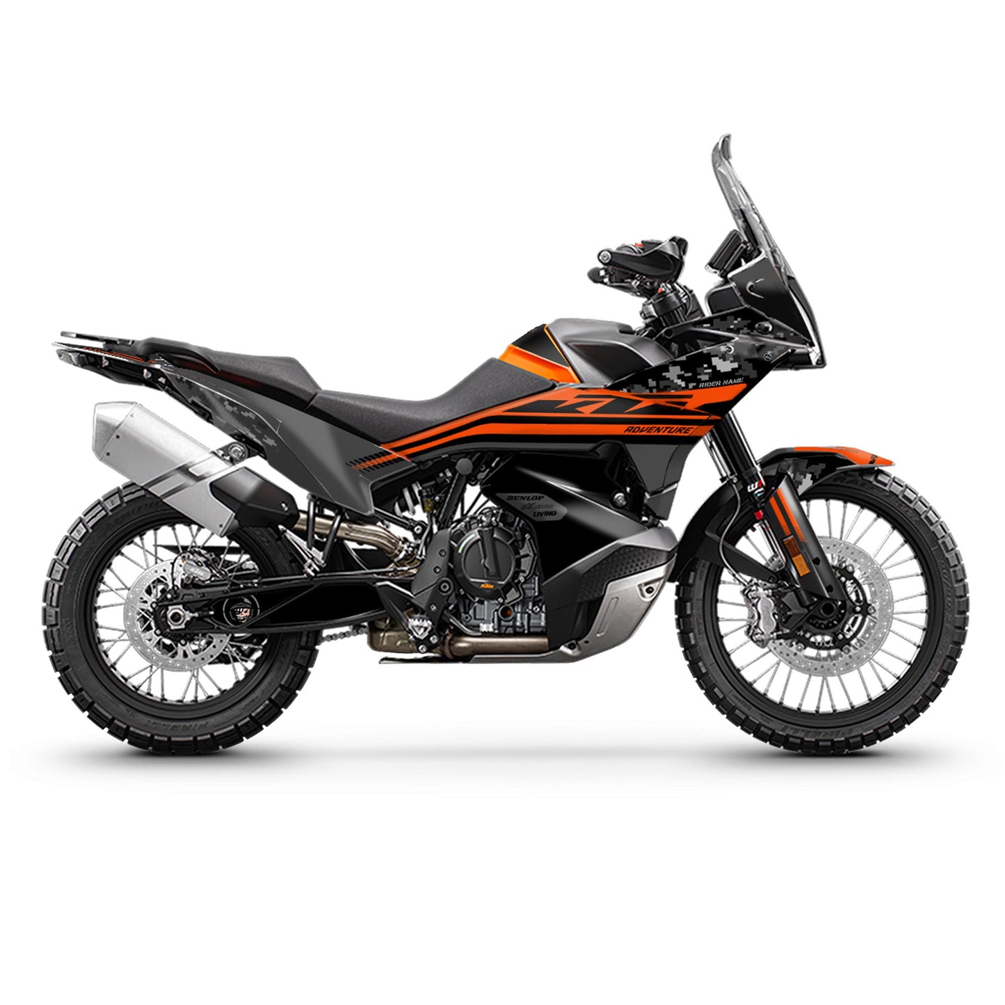 Kit déco KTM Adventure 790/890 « Parrots »