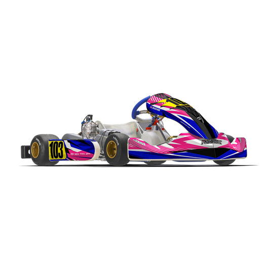 Kosmic Kart Graphics Kit "Tartar Blue"