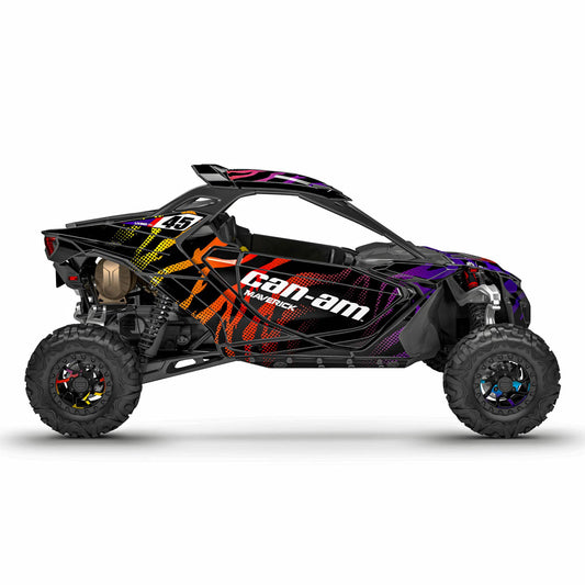 Can-Am Graphics Kit "Zebra Stamp"