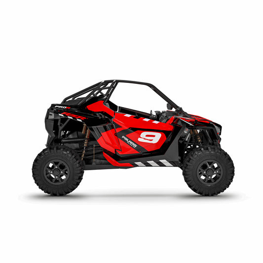 Polaris Graphics Kit "Red Cargo"