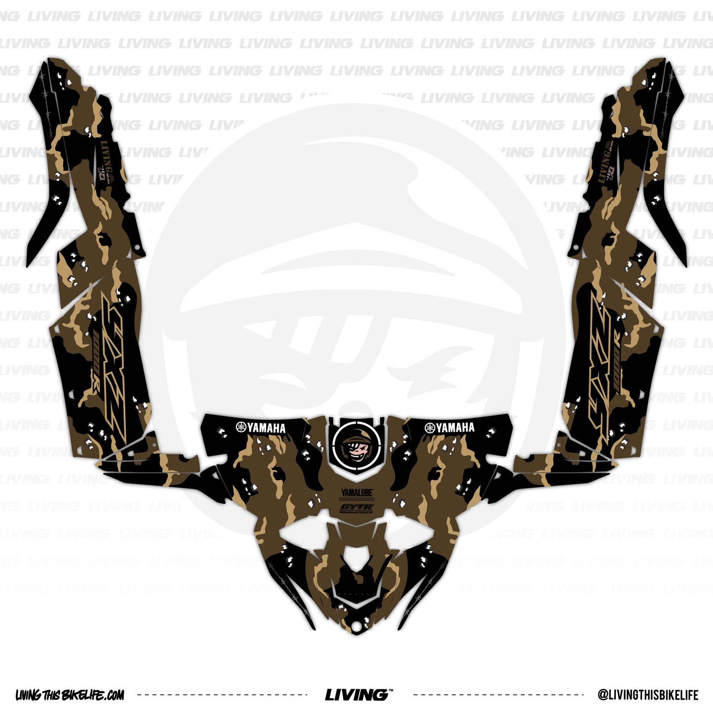 Kit graphique Yamaha « Rambo »