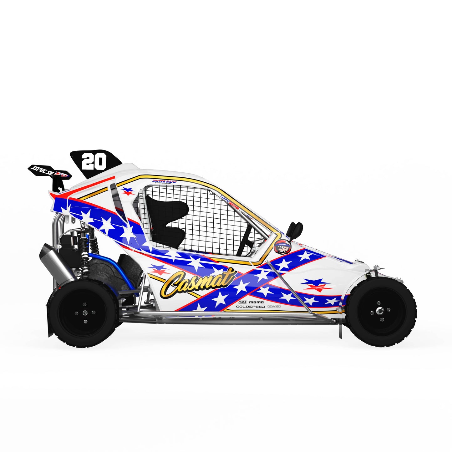 Kit graphique Casmat « Hommage à Knievel »