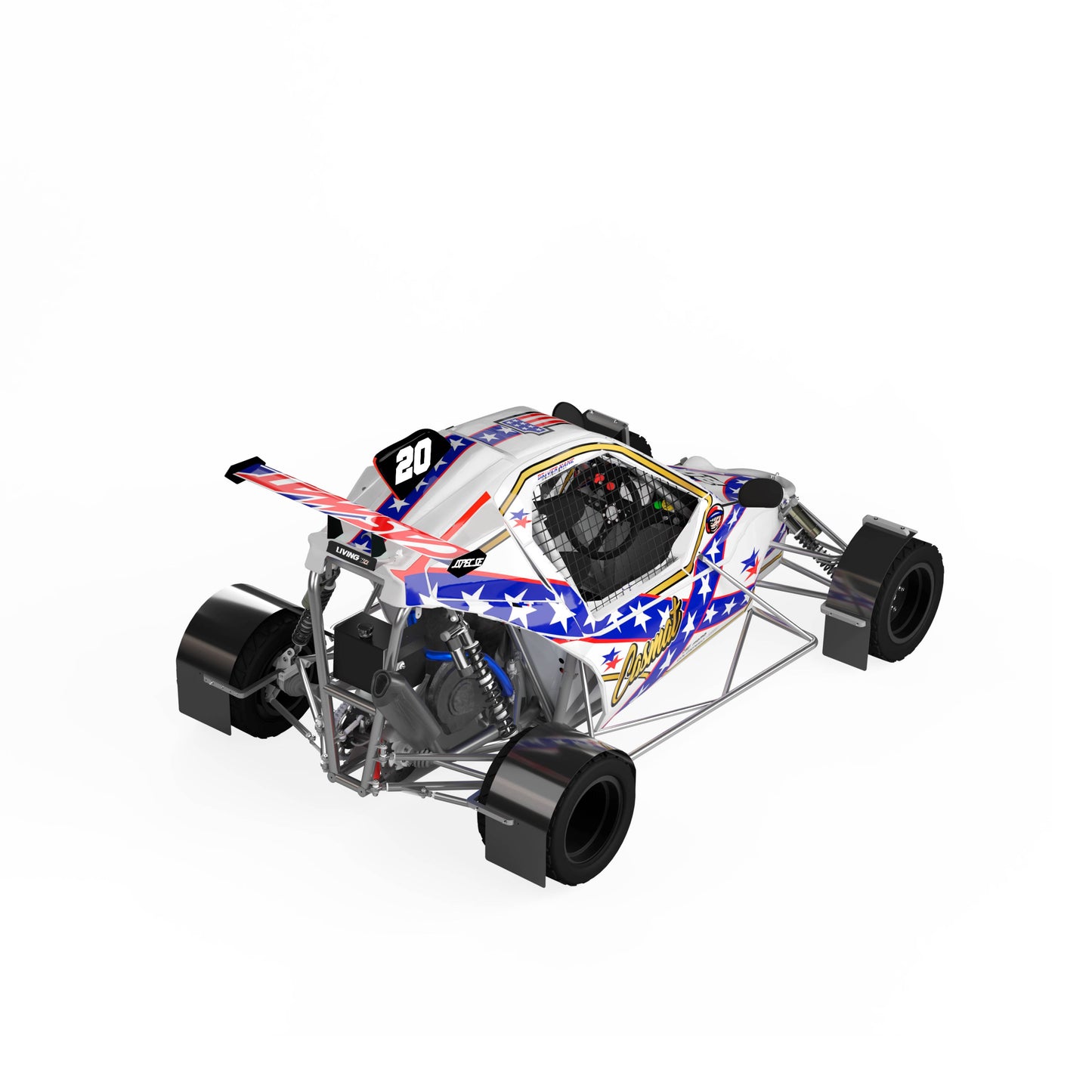 Kit graphique Casmat « Hommage à Knievel »