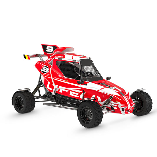LifeLive TN11 Graphics Kit "Red Bullet"