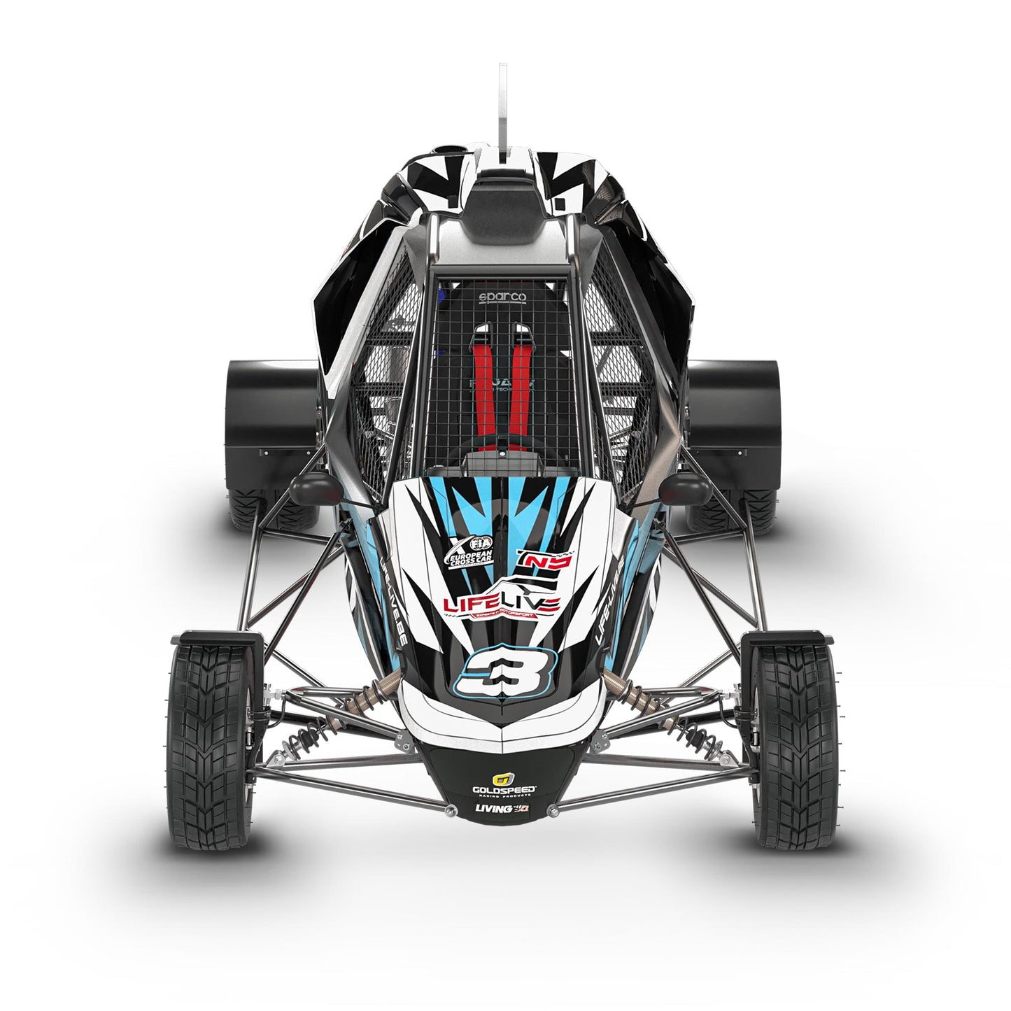 LifeLive TN5 Graphics Kit "Cearta Blue"