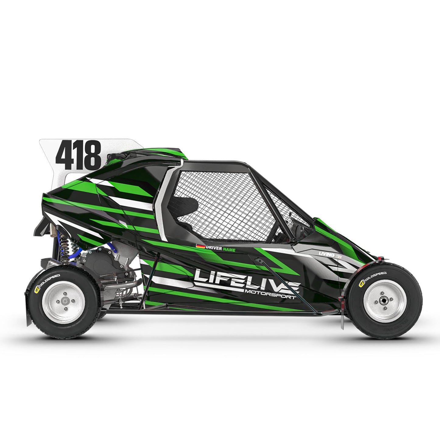 LifeLive TN5 Graphics Kit "Champs Green"