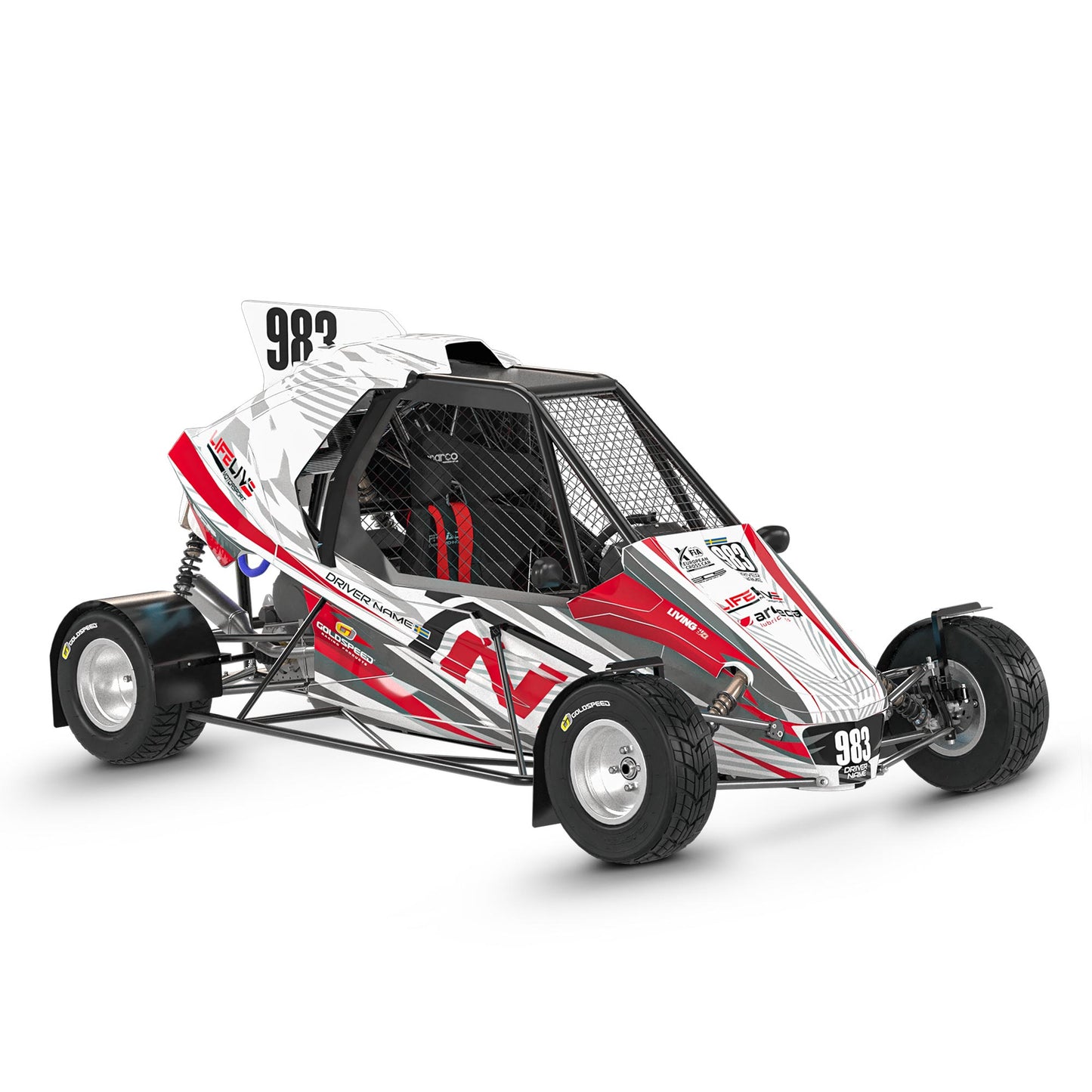 LifeLive TN5 Graphics Kit "FactoryRacing"