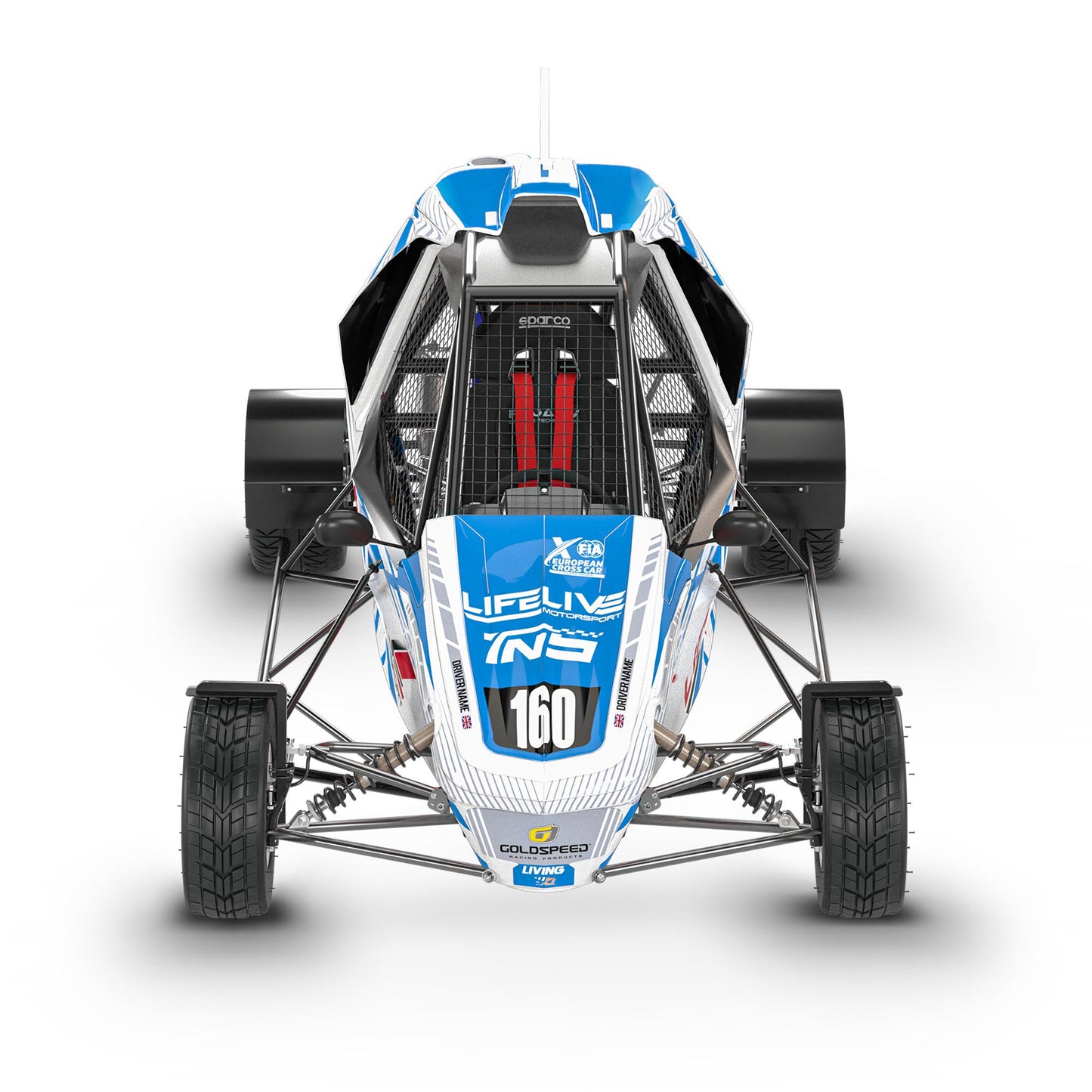 LifeLive TN5 Graphics Kit "Murdock Blue"