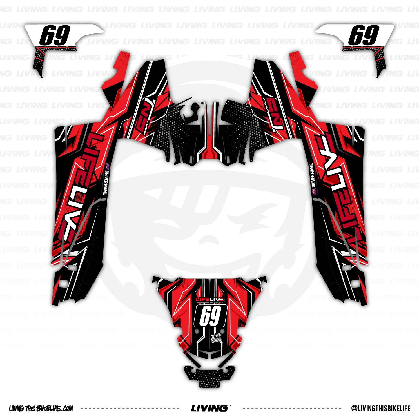 LifeLive TN5 Graphics Kit "X-Wing"