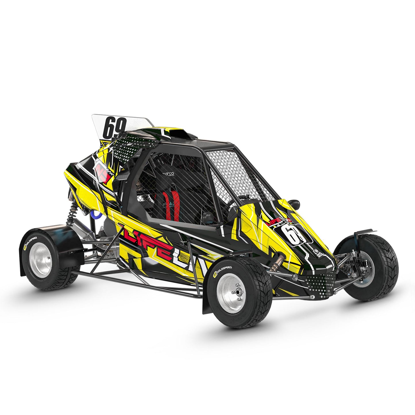 LifeLive TN5 Graphics Kit "X-Wing Yellow"