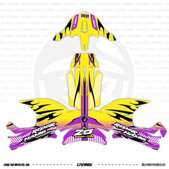 Brave Helmet Graphics Kit "Psycho Racer"