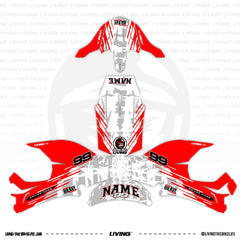 Brave Helmet Graphics Kit "Split Box"