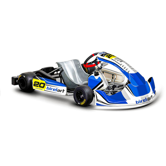 Birel ART Kart Graphics Kit "Factory Racing Blue"