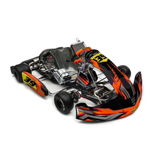 CRG Kart Graphics Kit "Pryzm Orange"