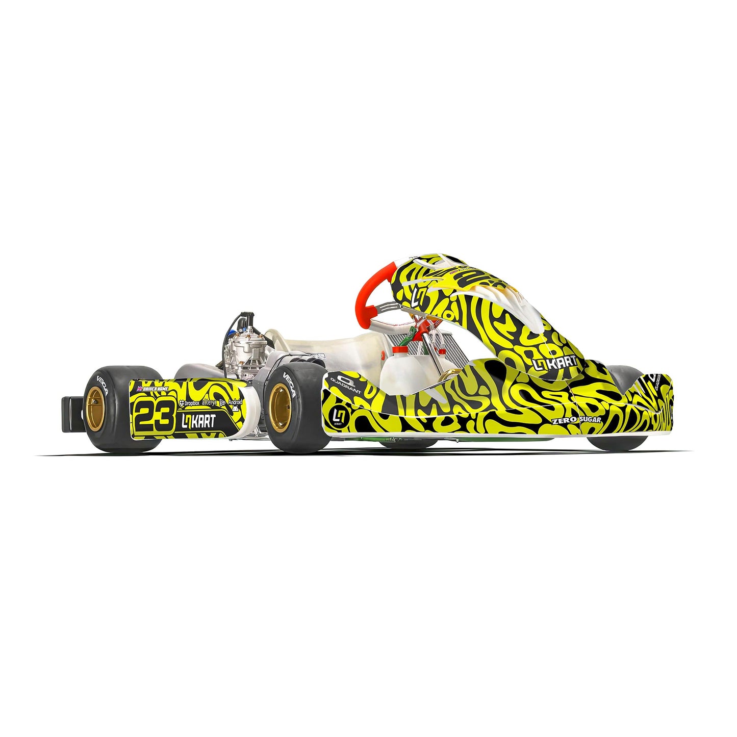 Lando Norris Kart Graphics Kit "Beast"