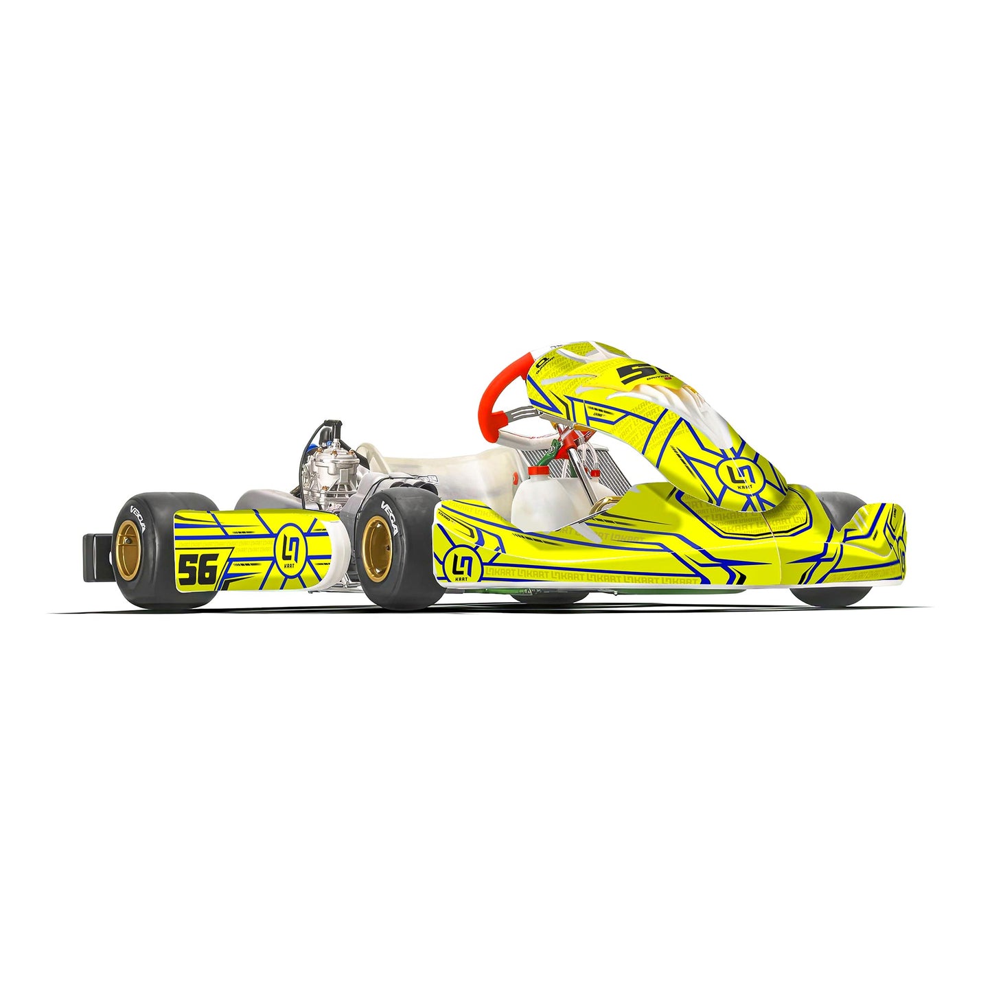 Lando Norris Kart Graphics Kit "LN Yellow"